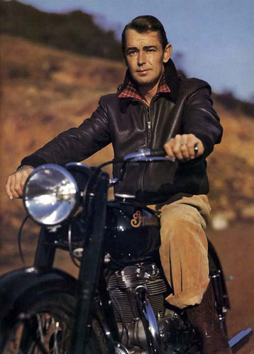 Alan Ladd su Indian nel 1942