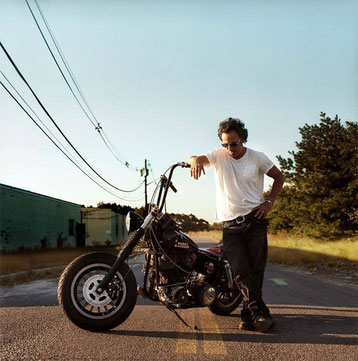 Bruce Springsteen con Harley-Davidson