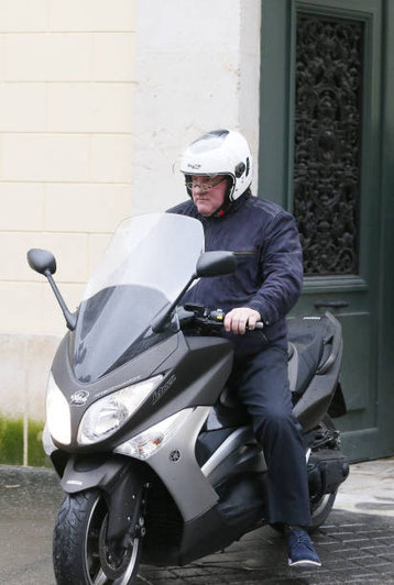 Gérard Depardieu. Parigi, 2013