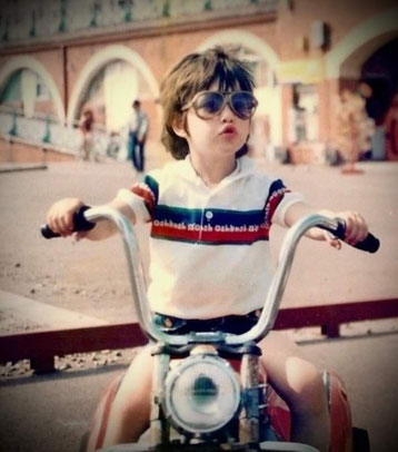 Ben Barnes a 6 anni