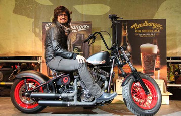 Alessandro Borghese su Harley-Davidson