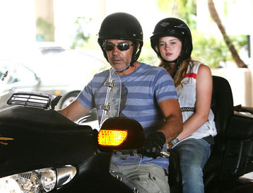 Antonio Banderas e sua figlia Stella