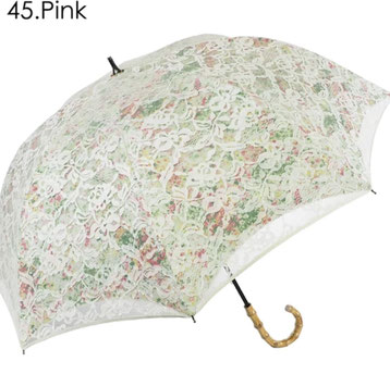 【NEW】 二重張り ホワイトレース日傘 4,730円→2,980円（税込） 遮光率100％ UVカット率100％