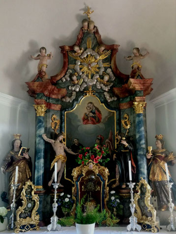 Barockaltar der Magnuskapelle