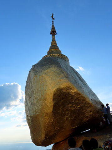 goldener Felsen