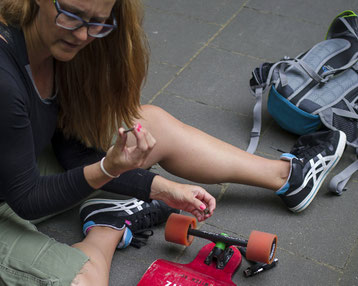 Longboard Longboarding Schrauben Lenkgummies Skaten Skateboard