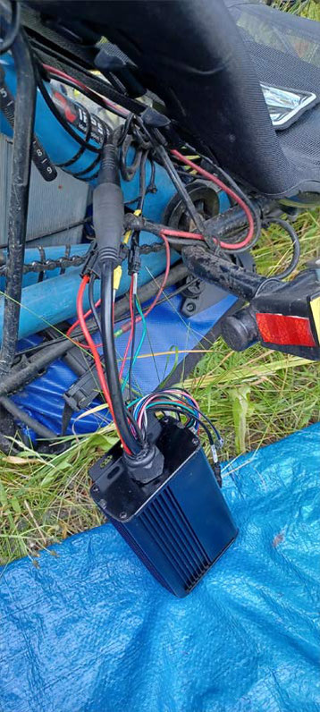 Controller at an e-bike