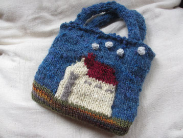 世界に１つの手編みバッグ