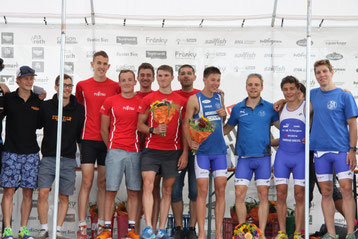 Siegerteams 2.Triathlonbundesliga Rothsee