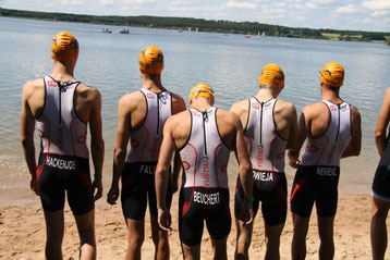 Dominik Sowieja Schwimmstart 2.Triathlonbundeliga Rothsee