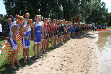 Dominik Sowieja Schwimmen Rothsee Triathlon