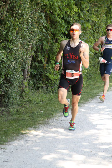 Dominik Sowieja Laufen Rothsee Triathlon