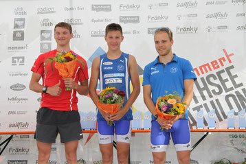 Dominik Sowieja Sieger 2.Triathlonbundeliga Rothsee