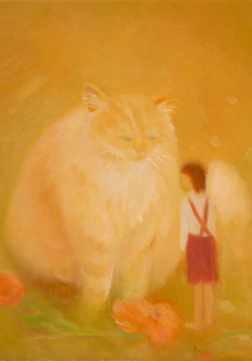 Hallo, es freut mich! 30x24cm (sold)
