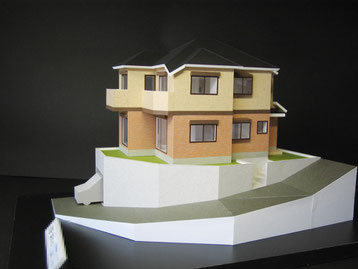 簡単な分解型建築模型 1/50 練習用 J-KB003 模型製作用品 - 模型