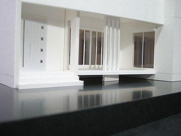 1/50白地分解型模型 1 - 建築模型の館