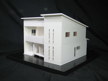1/50白地分解型模型 1 - 建築模型の館