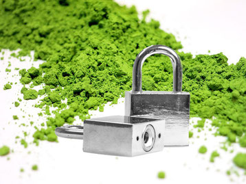 Bild: Matcha-Tee lagern