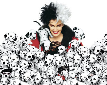 image cruella d'enfer 101 dalmatiens cinema chien vedette