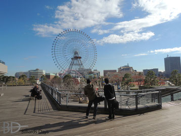 一歩外に出ると…………Yokohama !