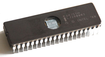 Intel D8751H Side View