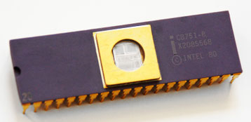 Intel C8751-8 Side View