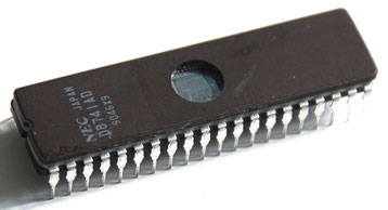NEC D8741AD Side View