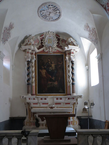 Omessa - Maître-autel baroque