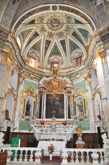 Muro - Eglise de l'Annonciation - Choeur et maître-autel
