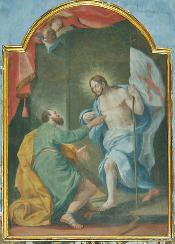 Oletta - Eglise St André (copie d'un tableau de Henry à Bastia Eglise St Joseph)