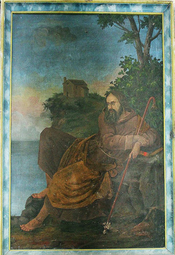 Brandu (Castellu) - Chapelle St Antoine abbé - Le maître de Speloncato - Antoine ermite