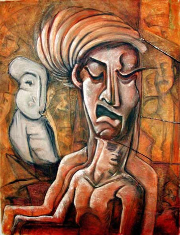 Huile sur toile