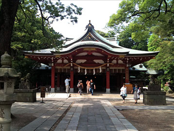 久伊豆神社 拝殿