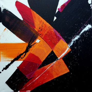 "R-évolution" - toile réalisée avec Benoit GUERIN - 60X60 - 2014
