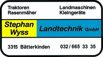 wyss-landtechniks Webseite!