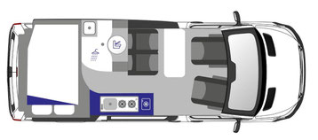 Grundriss James Cook 600 D | bettercamping.de
