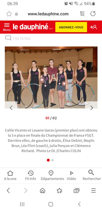 gymnastique rythmique vaucluse