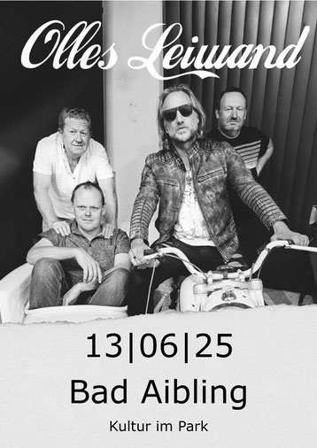 Olles Leiwand spielt live beim Kurplatz Open Air in Bad Aibling