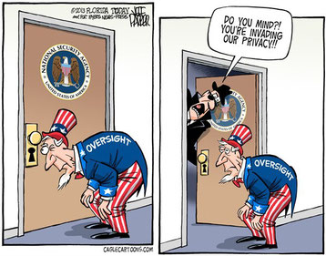 NSA Oversight', by Jeff Parker (Florida Today, 2013)