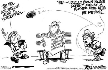 NFL Bully: Incognito's concussion, by Milt Prigee, November 3, 2013