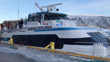 Unser Schiff "Aurora Explorer"