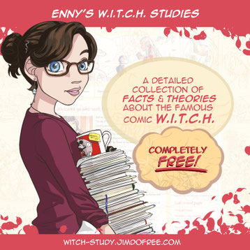 w.i.t.c.h. witch studies comic Enny
