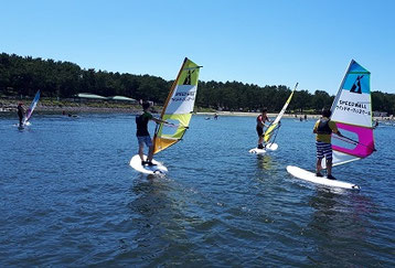 ウインドサーフィン スクール SUP 海の公園 神奈川 横浜 スピードウォール 初心者 体験