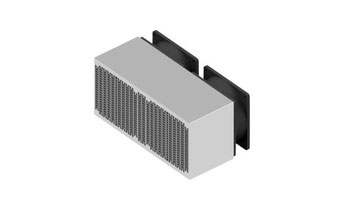 LA-HB-2 | ハイパフォーマンス軸流ファン付きヒートシンク（259mm x 121 mm）