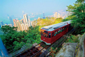 ピークトラムイメージ 写真提供：香港政府観光局