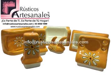 <img src=" Accesorios Decorado Amapola Fondo Mostaza en Talavera para Baño | Juego Hecho a Mano.jpg" alt=" Accesorios Decorado Amapola Fondo Mostaza en Talavera para Baño | Juego Hecho y decorado en México 100% a mano" />