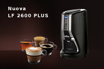 Nuova macchina del caffè Lavazza Firma LF 2600 PLUS. Un bar nel tuo ufficio!