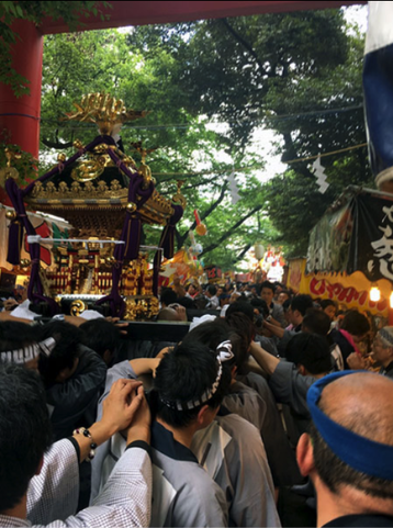 令和元年, 花園神社例大祭, 陰祭, 新宿, 新宿鎮座,連合神輿渡御