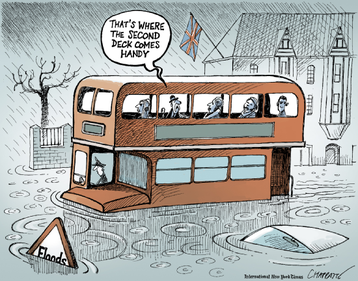 'Floods in Britain', by Chappatte, February 15, 2014