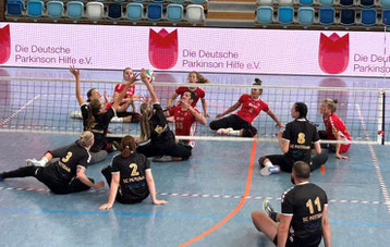 Sitzvolleyball in der MBS-Arena